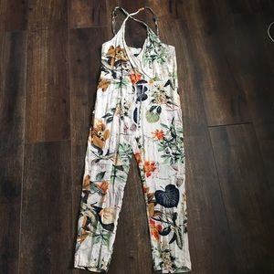 Flowered jumpsuit